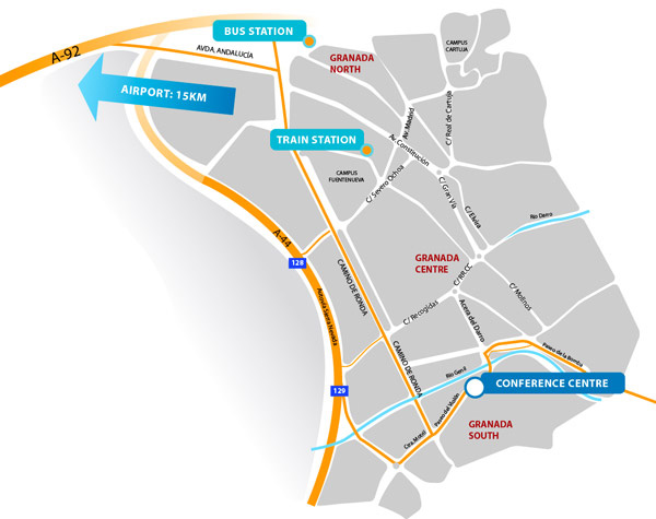 Ecasia 2015 Conference Venue Location Map
