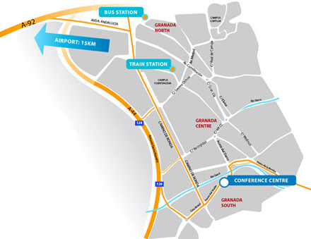 Ecasia 2015 Conference Venue Location Map