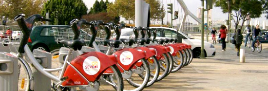 SEVICI, transporte Sevilla en bici